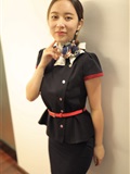 MISSLEG蜜丝  苏梅岛旅拍众筹系列 L005 蛇皮连体空姐旗袍 乔依琳(29)